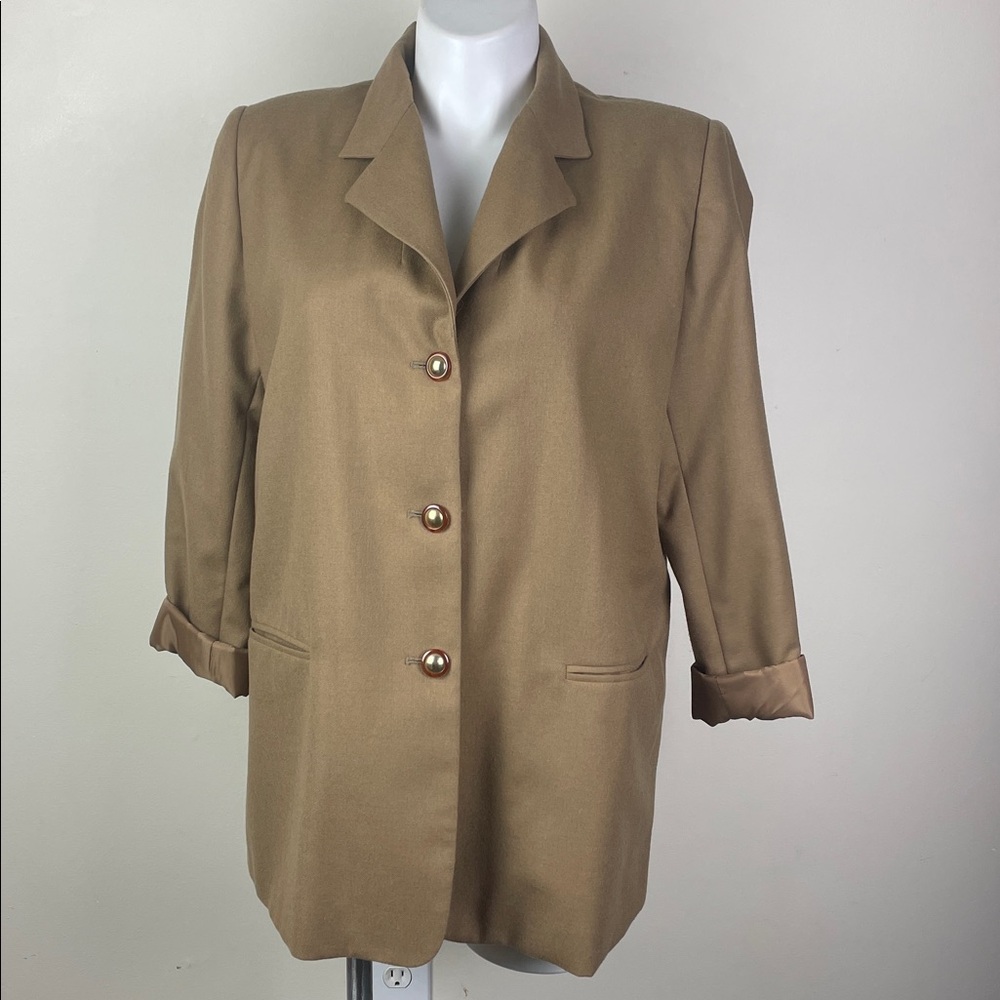 Vintage Harvé Benard Button Front Blazer